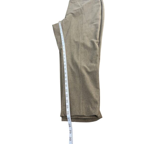 Talbots Woman Plus Gray Office Work Straight Leg Trouser Dress Pant Size 18W - Picture 13 of 14